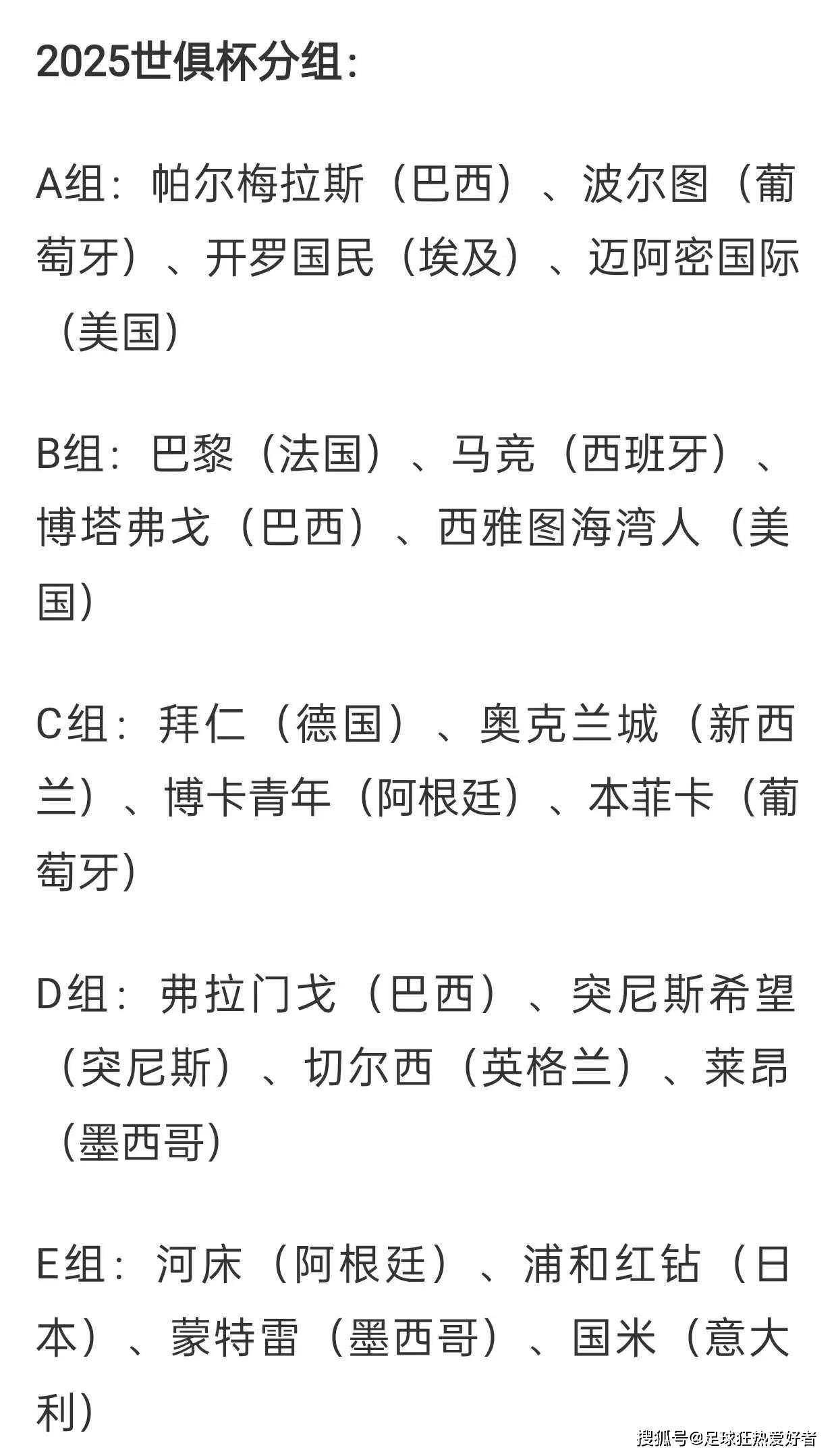 2025世俱杯：切尔西赛前焦点揭秘的简单介绍
